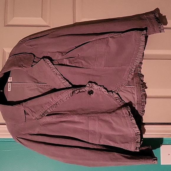 Cato Jackets & Coats Khaki Corduroy Material Jacket Coat Poshmark